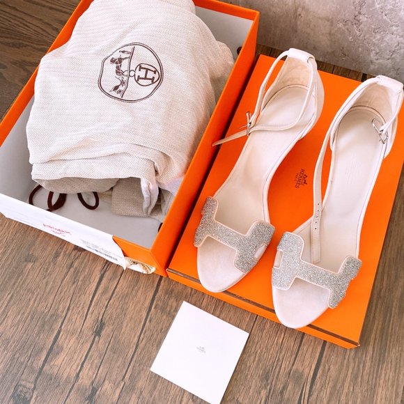 Hermès PREMIERE pale PINK SLING BRAND NEW - Picture 7 of 7